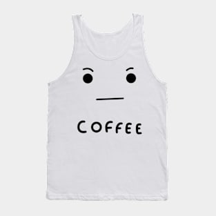 Coffee Face Tank Top